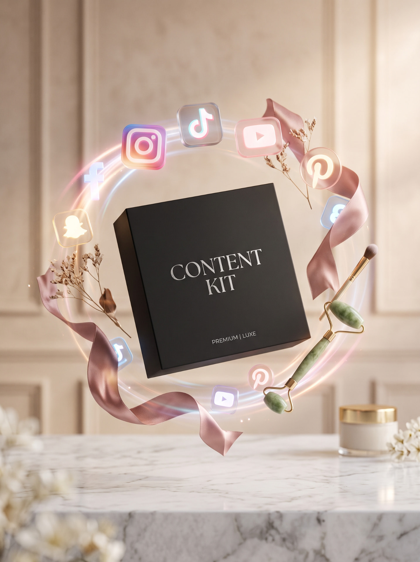 Content Kit — преміальний б'юті-бокс з контент-планом на 30 днів